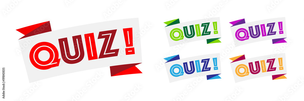 Fototapeta premium Quiz