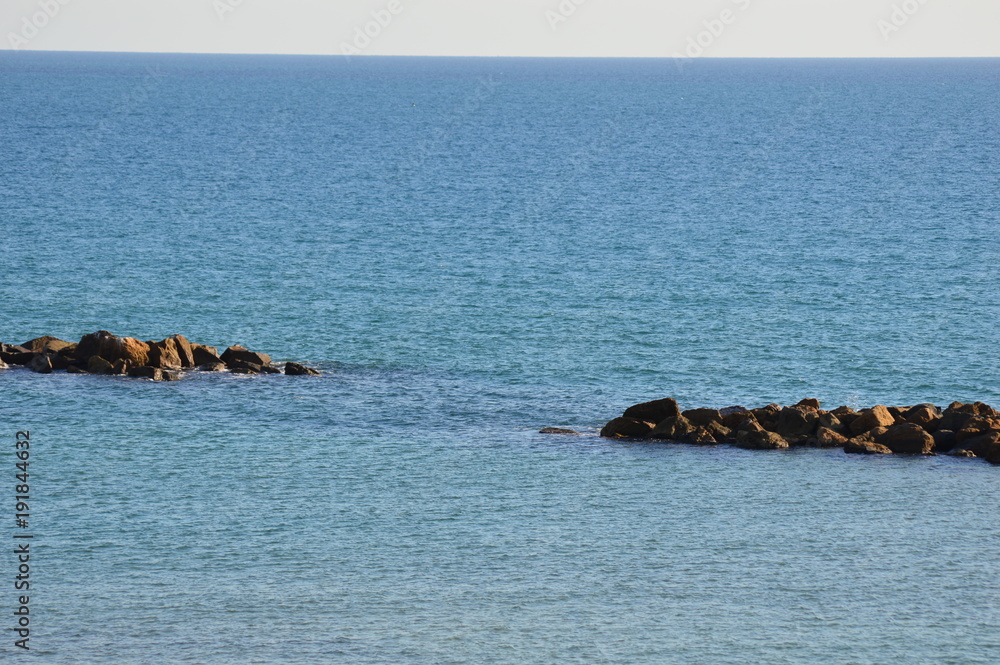 Fototapeta premium The Mediterranean sea