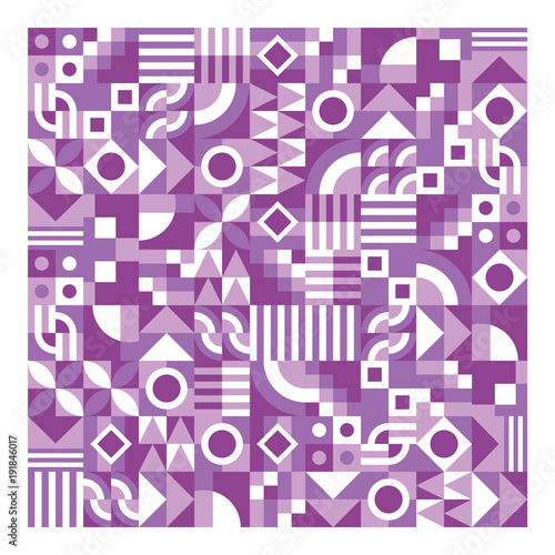 Square Geometric Purple Background.zip