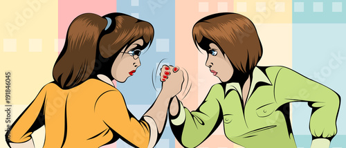 Fight between two women