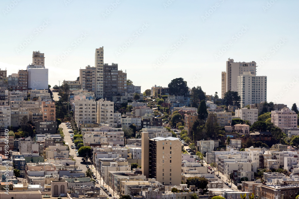 Panoramic view of san Francisco