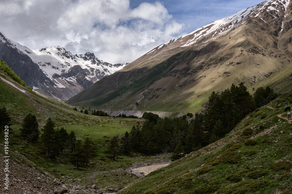 Fototapeta premium Терскол