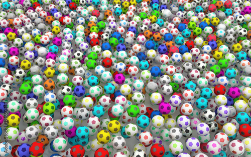 Footballs Color