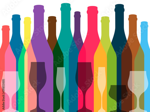 Wine background color