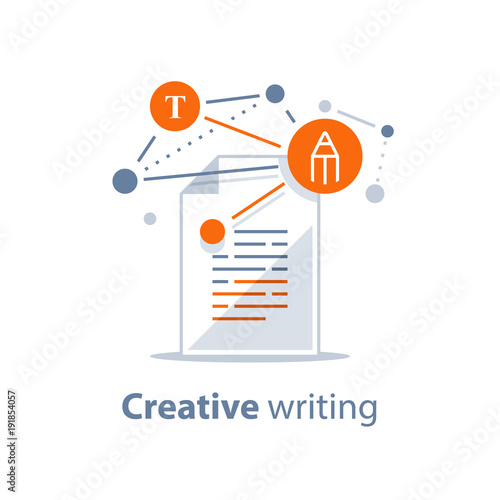 Contract terms and conditions, summary reading, storytelling and copywriting, creative writing, education test, exam preparation