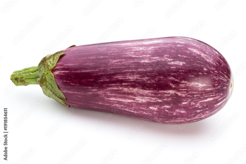 Fresh eggplants, aubergine on a white background. Fresh eggplants, aubergine on a white background.