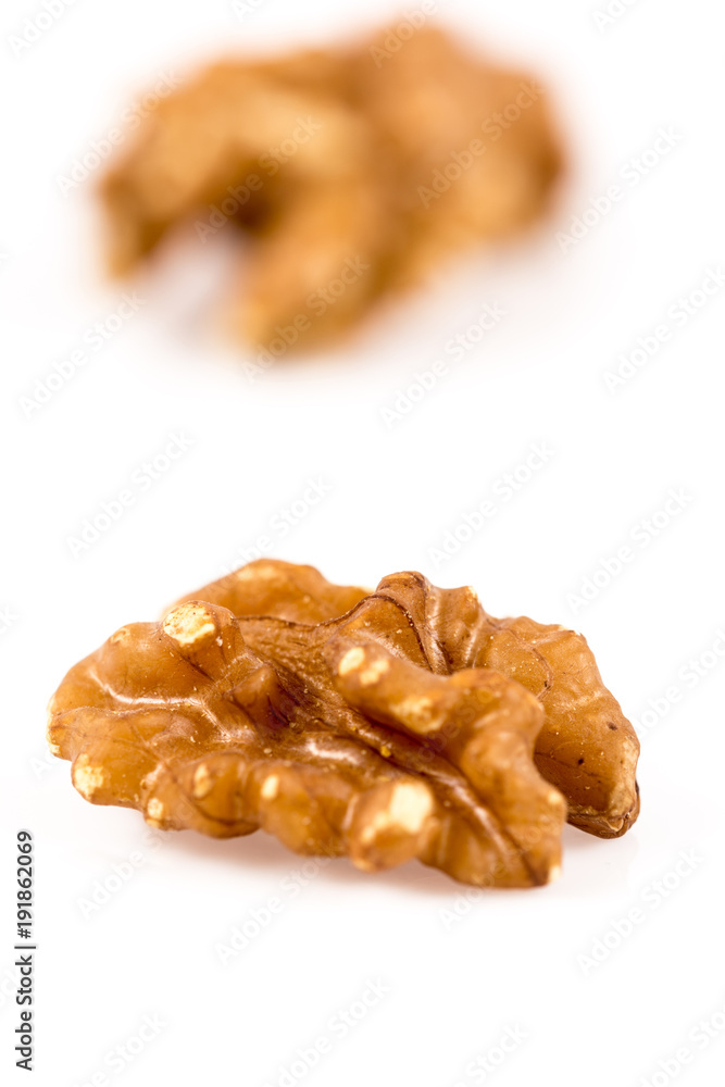 Walnut isolated on white