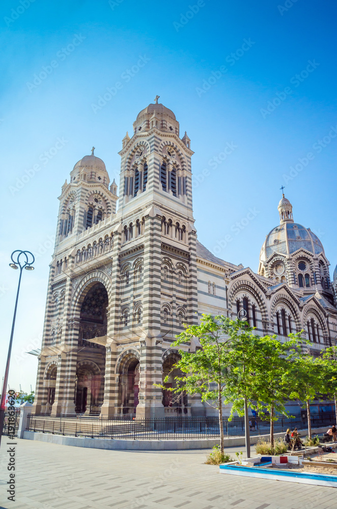 Cathedral de la Major - main church in Marseille, France