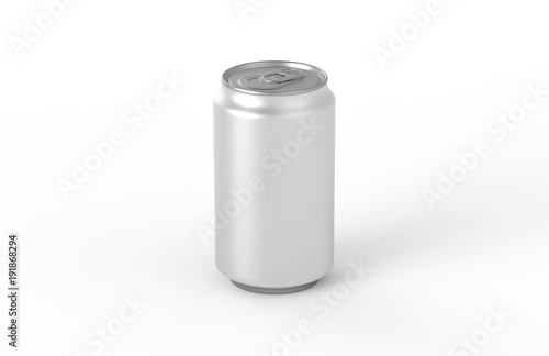 Blank small aluminium soda can mockup. Ideal for beer, lager, alcohol, soft drinks, soda, fizzy pop, lemonade, cola, energy drink, juice, water etc.