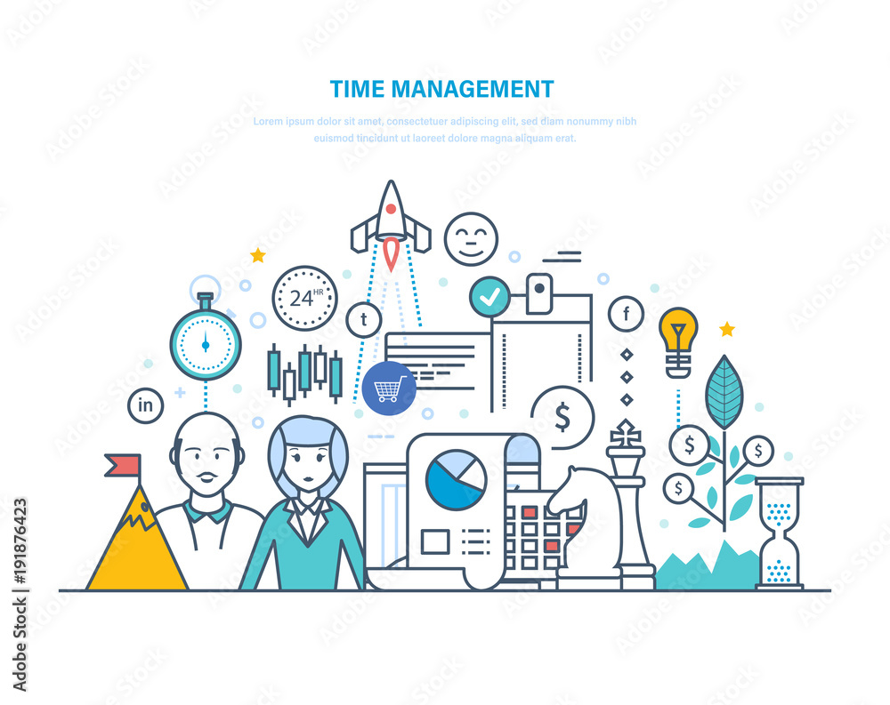 Time management. Planning and organization of working hours, regulation, teamwork. Time management. Planning and organization of working hours, regulation, teamwork.