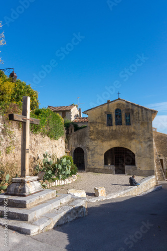 Church ouside Saint Paul de Vence, France