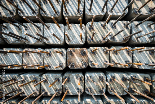 construction concrete stake