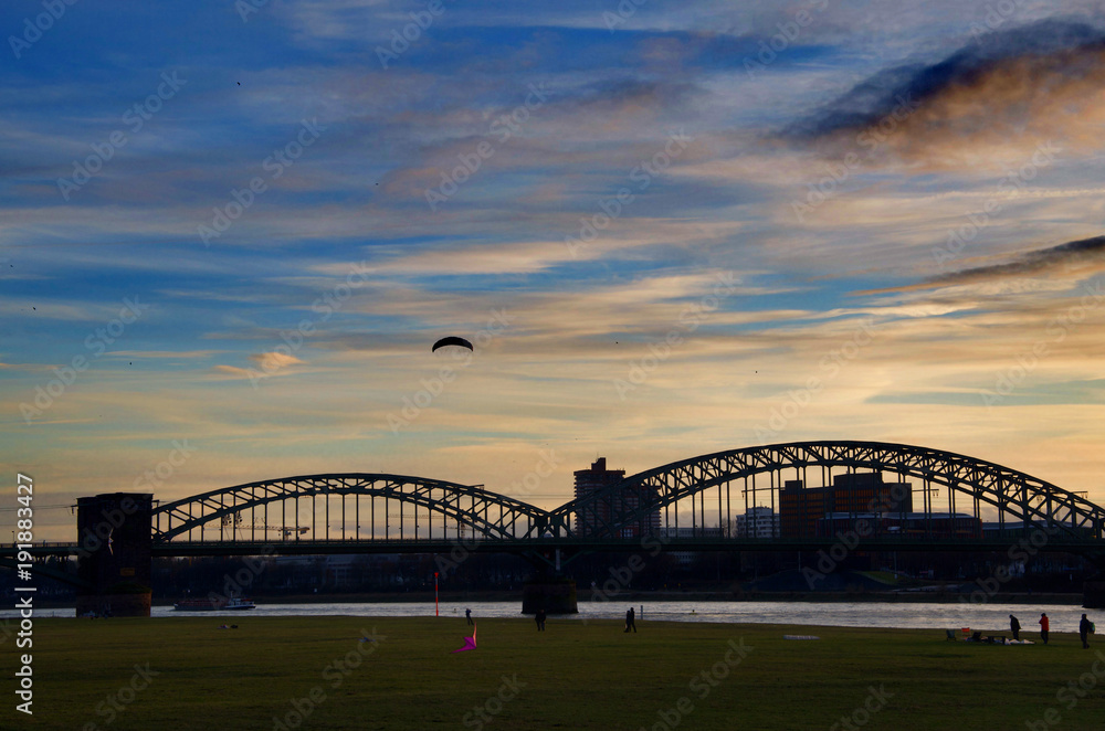 Naklejka premium cologne_bridges