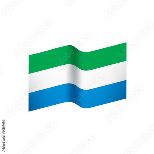 Sierra Leone flag, vector illustration Free Download Sierra Leone flag, vector illustration - GFXLoad