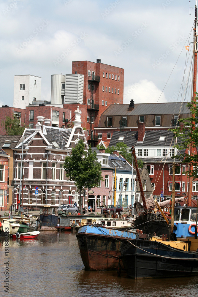 Daily life and City view in Groningen