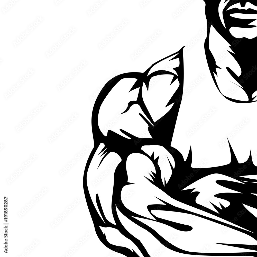 Body Builder isolated 7