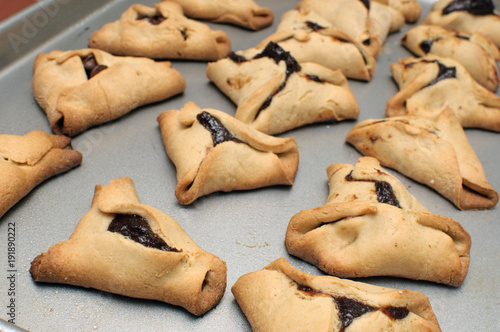 Hamantaschen for the holiday of Purim