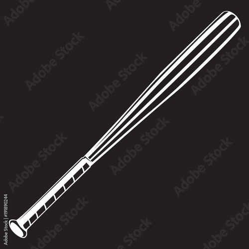 Baseball bat black