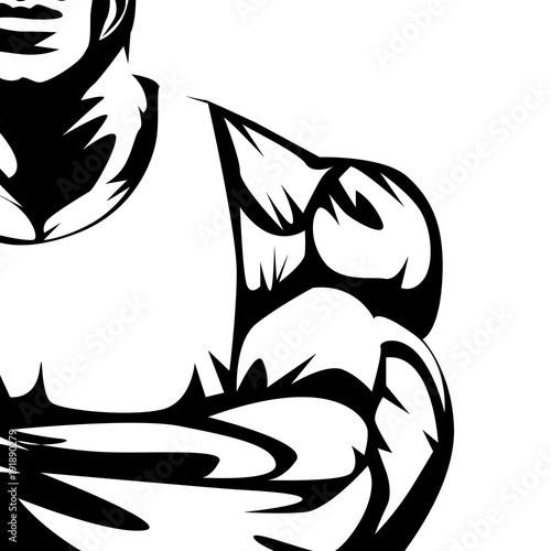 Body Builder isolated 6