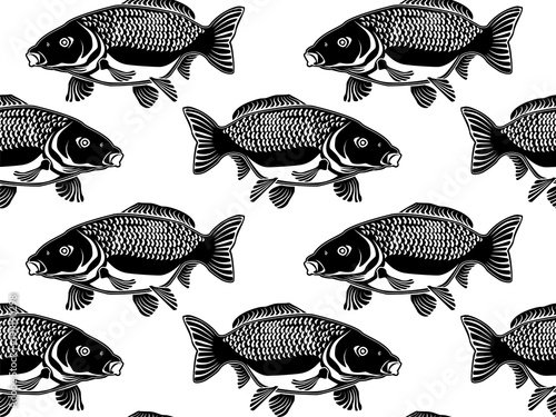 Carpio black pattern