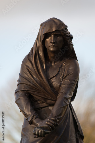 worried woman wringing and washing hands lady macbeth