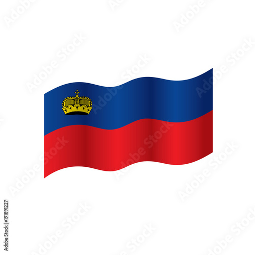 Free Download liechtenstein flag, vector illustration - GFXLoad