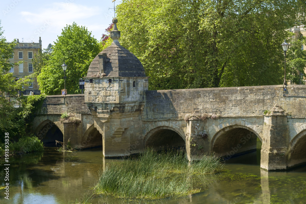 Historic Town Bridge and Lock-up, Bradford-on-Avon, Wiltshire, UK Historic Town Bridge and Lock-up, Bradford-on-Avon, Wiltshire, UK