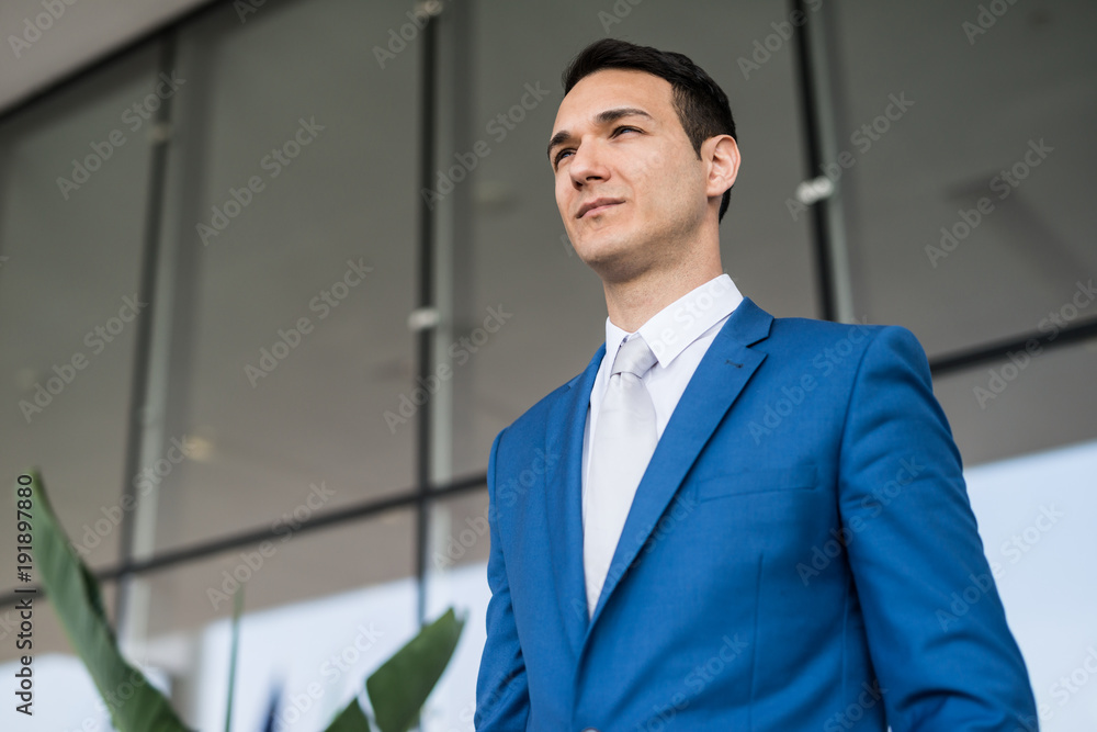 Successful manager portrait Successful manager portrait
