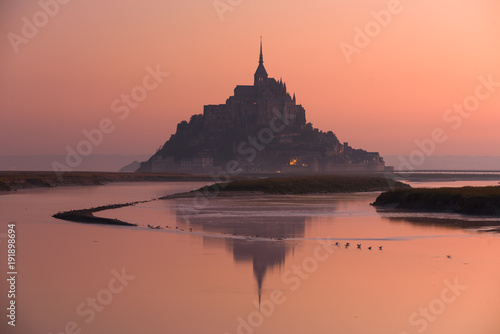 mont-saint-michel in Bretagne photo