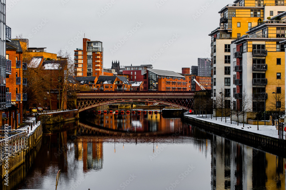 Fototapeta premium Harbour City Leeds