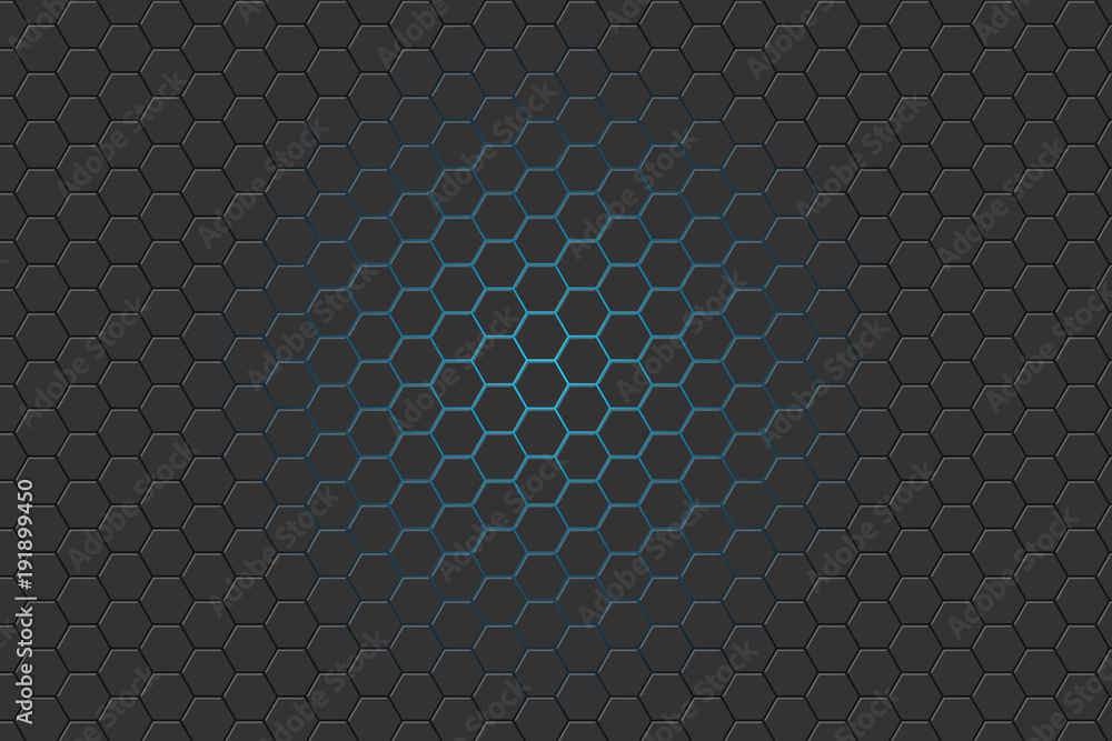 Hexagon pattern. Vector. Hexagon pattern. Vector.