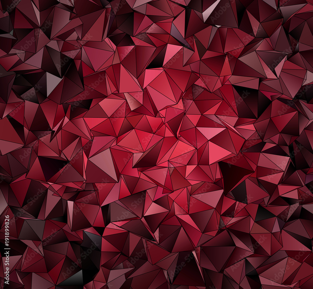 Obraz premium Abstract polygonal background. Triangulated texture