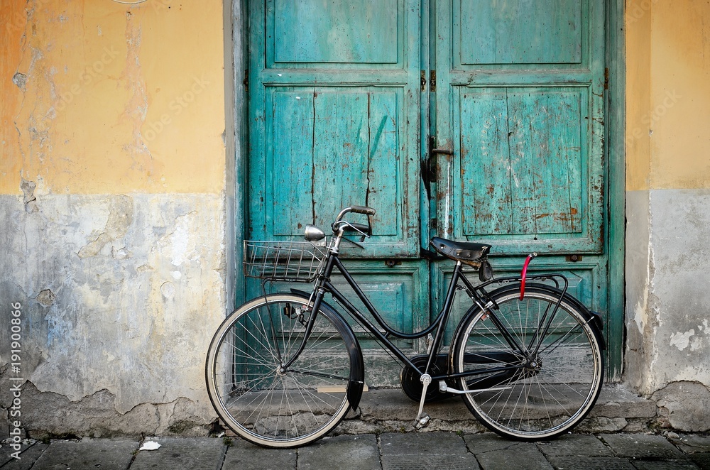 Italian old style bicycle