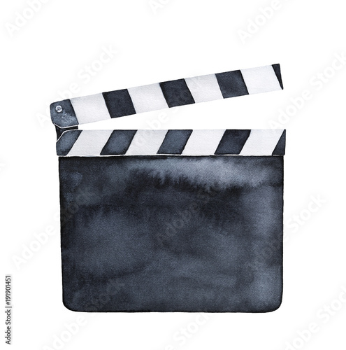 Fotografía Movie clapper board
