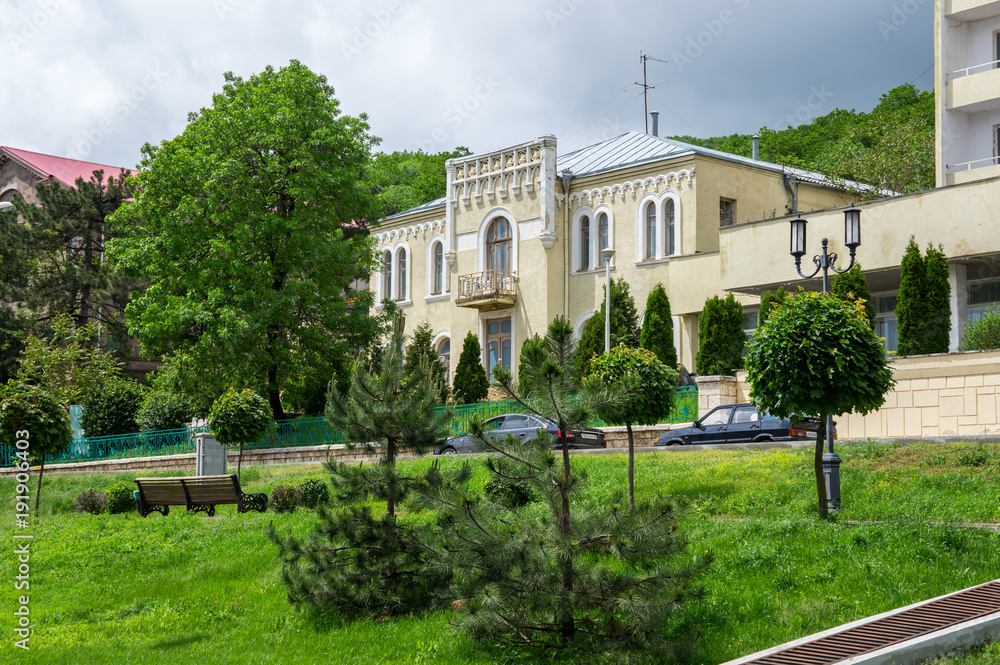 View of the street in Pyatigorsk