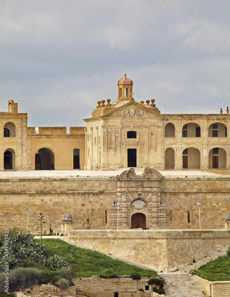 Fort Manoel. Malta island