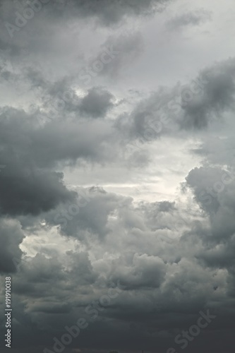 Stormy clouds in the sky © Gudellaphoto