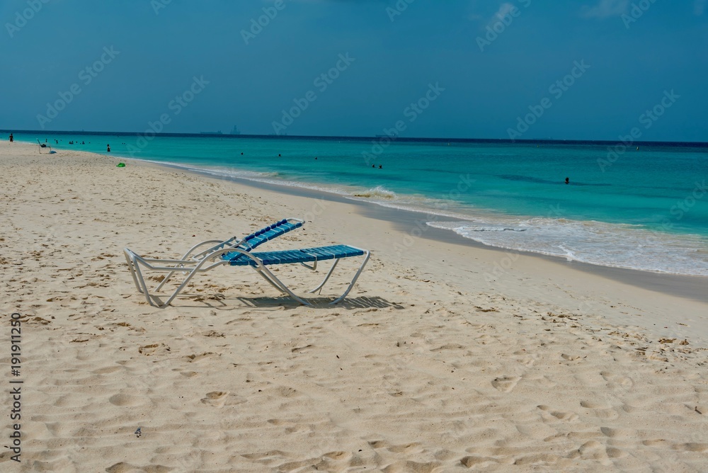 panorama of the Eagle Beach white beach of the Caribbean sea Island of Aruba panorama of the Eagle Beach white beach of the Caribbean sea Island of Aruba