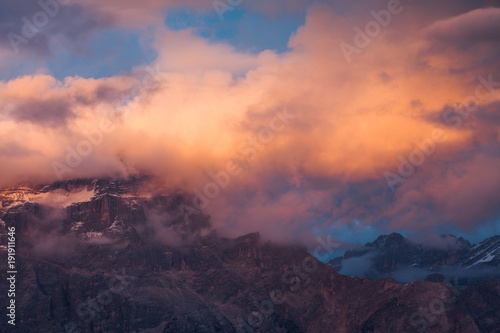 Typical beautiful landscape in Dolomites © danieleorsi