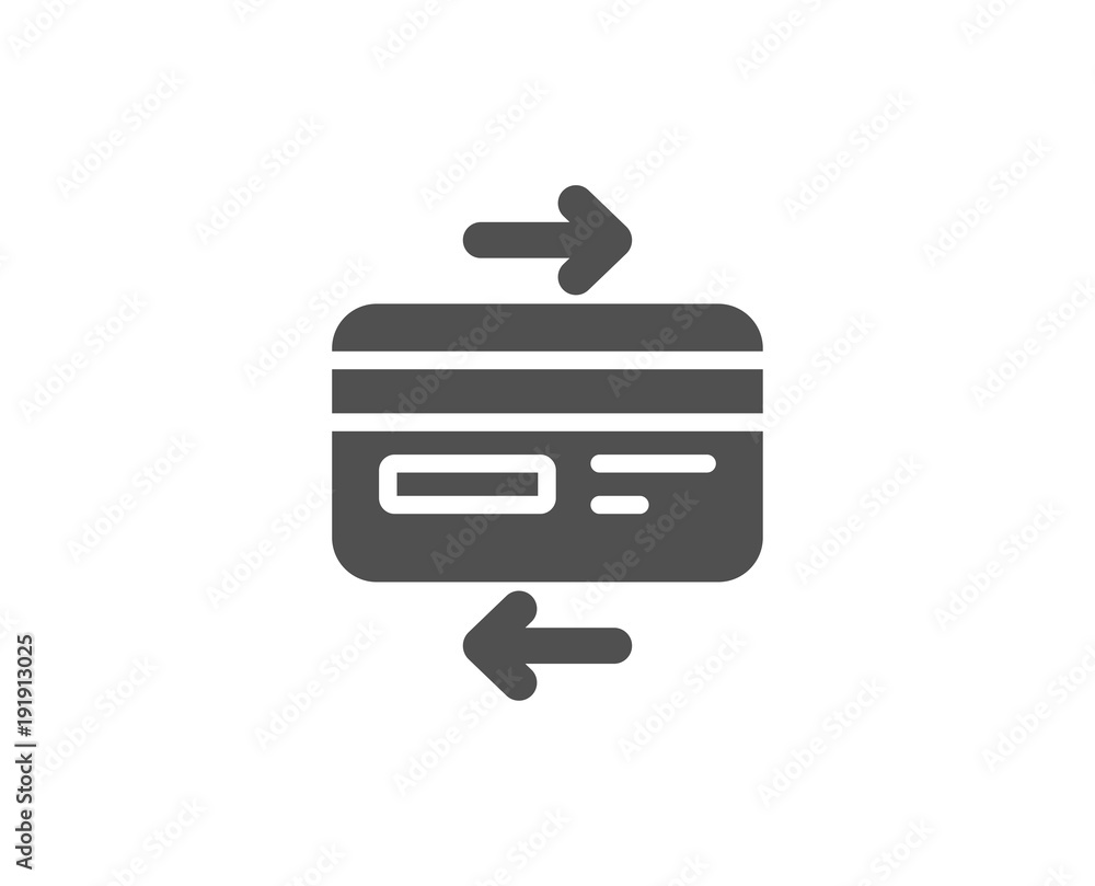Credit card simple icon. Bank payment method sign. Online Shopping symbol. Quality design elements. Classic style. Vector Credit card simple icon. Bank payment method sign. Online Shopping symbol. Quality design elements. Classic style. Vector