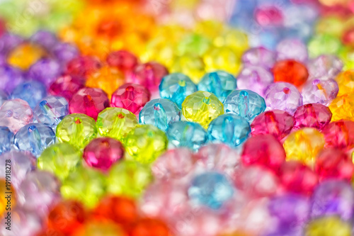 background of colored beads, background of flowers made of colored beads