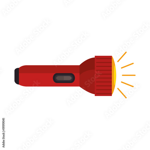 flash light isolated icon vector illustration design