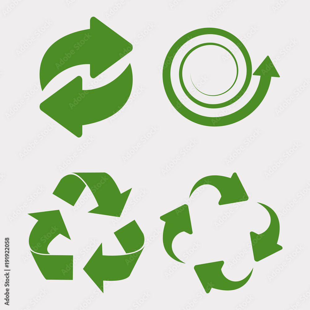 Green recycle set Green recycle set