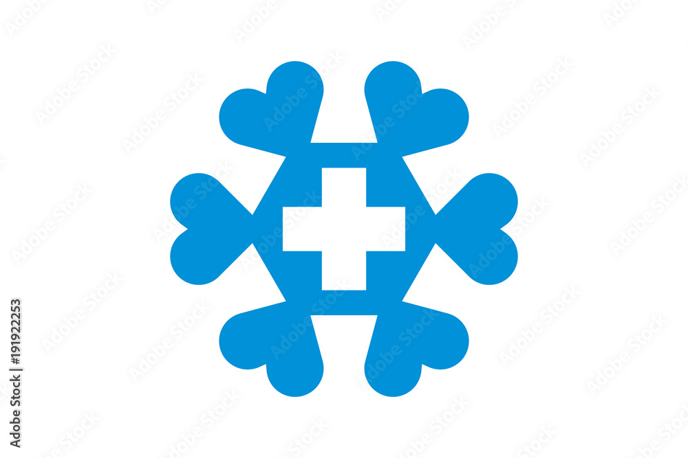 Vector Health Care and Medical Logo Template Vector Health Care and Medical Logo Template