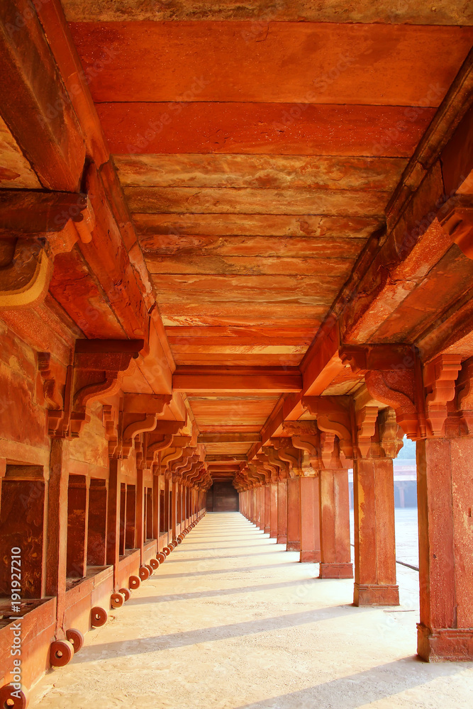 Lower Haramsara in Fatehpur Sikri, Uttar Pradesh, India