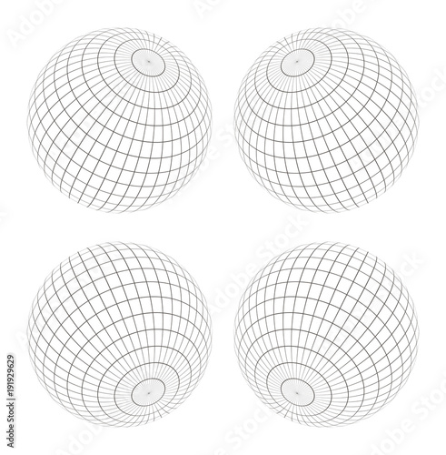 グローバルイメージ・ワイヤー・地球