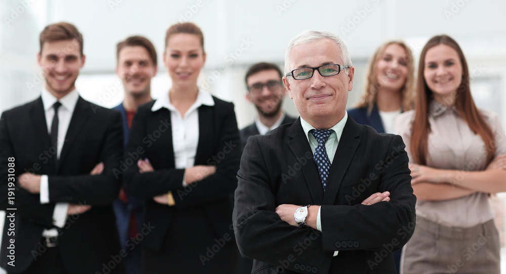 closeup portrait of a leading business team. closeup portrait of a leading business team.