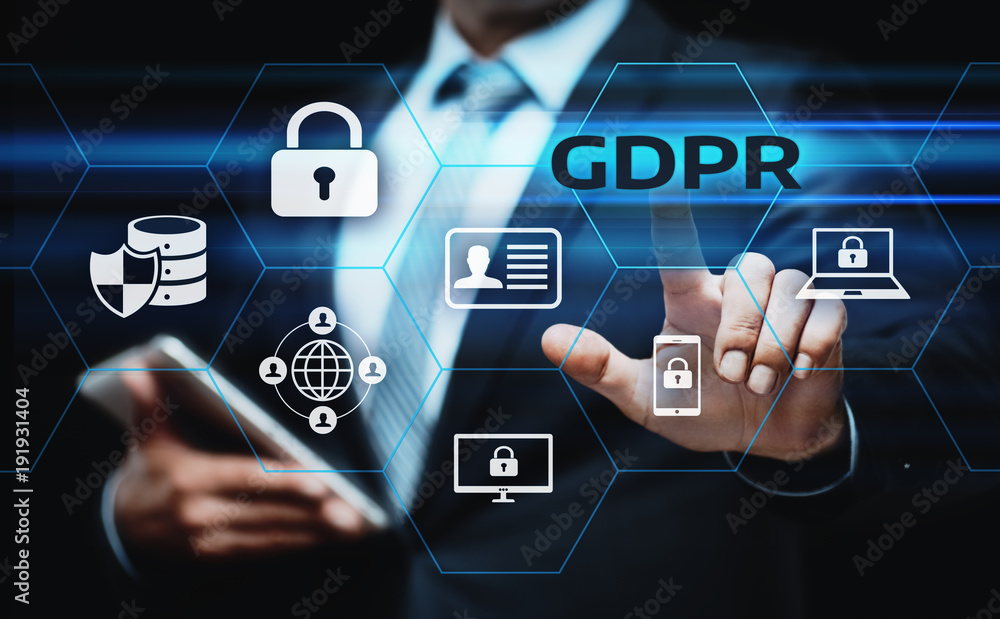 GDPR General Data Protection Regulation Business Internet Technology Concept GDPR General Data Protection Regulation Business Internet Technology Concept