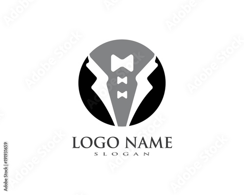 Free Download Tuxedo logo vector template - GFXLoad