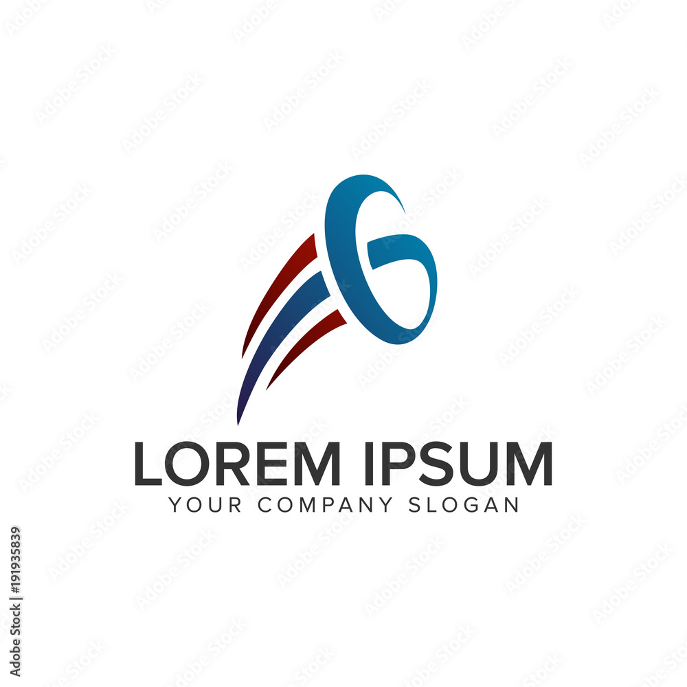 letter G lauch logo design concept template. fully editable vector letter G lauch logo design concept template. fully editable vector